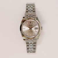 Datejust 41mm Steel and White Gold 126334