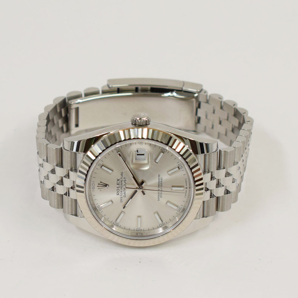 Datejust 41mm Steel and White Gold 126334
