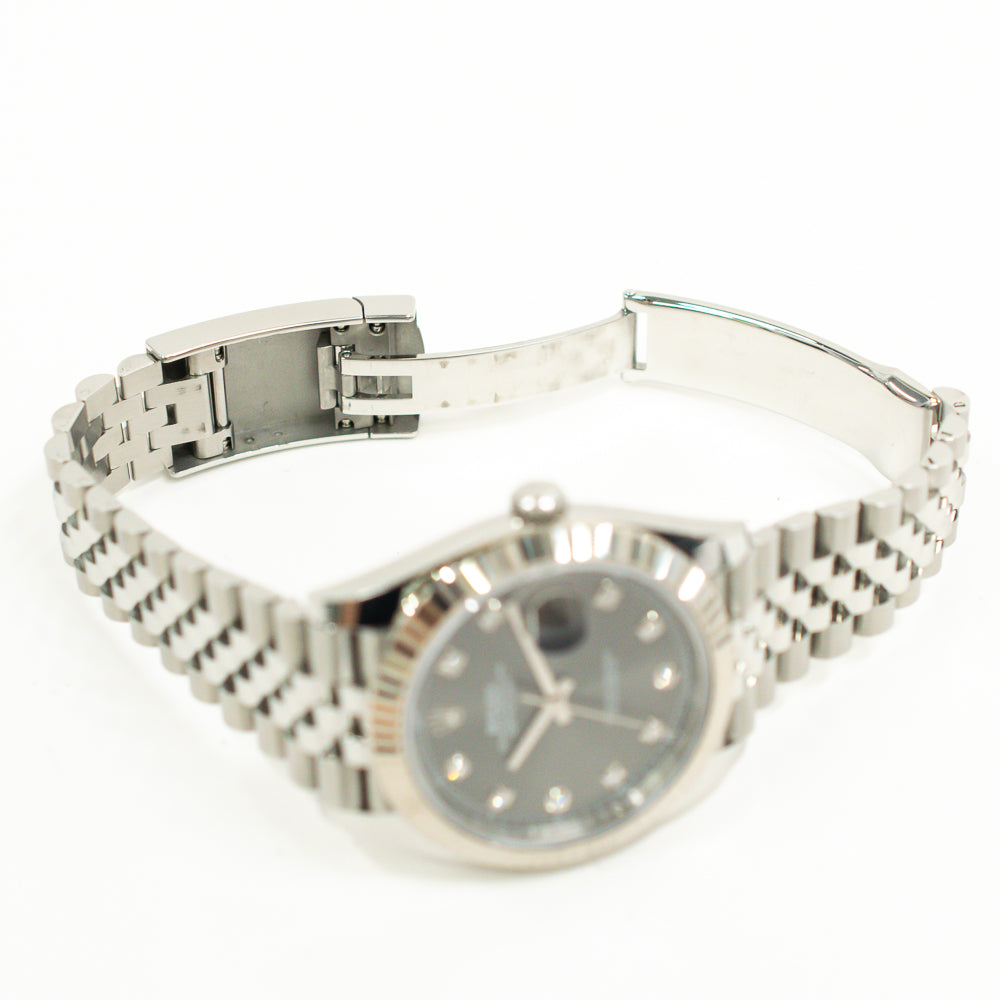 Datejust 41mm Steel and White Gold 126334G