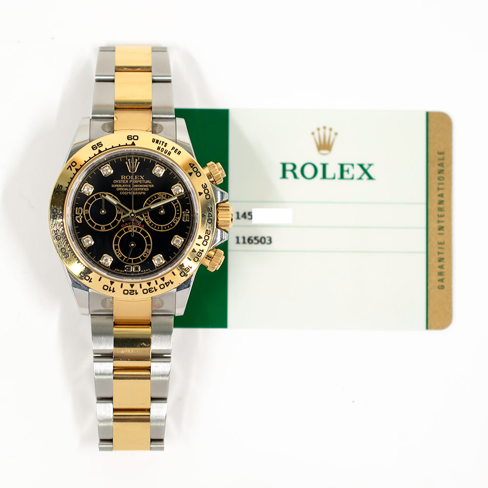 Daytona Steel and Yellow Gold 116503G