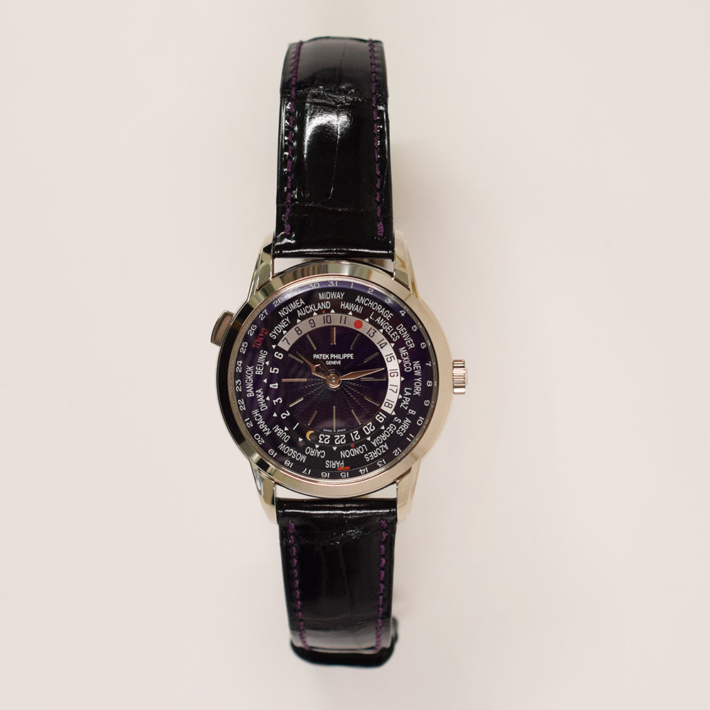Nautilus World Time Date 40mm White Gold Automatic "Tokyo Edition" 5330G-010