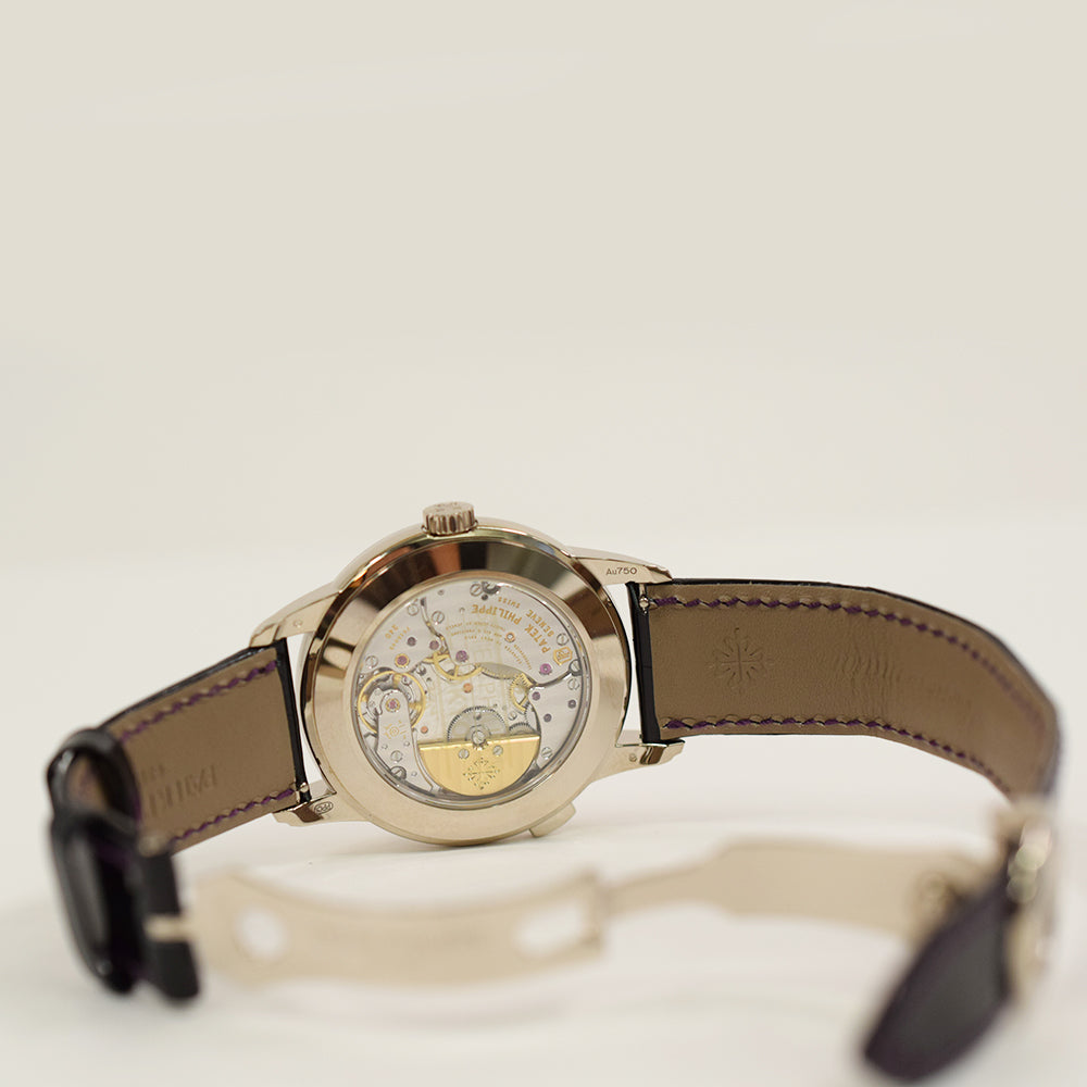 Nautilus World Time Date 40mm White Gold Automatic "Tokyo Edition" 5330G-010