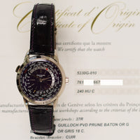 Nautilus World Time Date 40mm White Gold Automatic "Tokyo Edition" 5330G-010