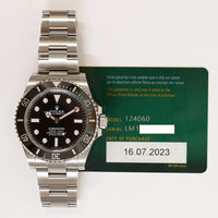 Submariner No Date 41mm Stainless Steel 124060