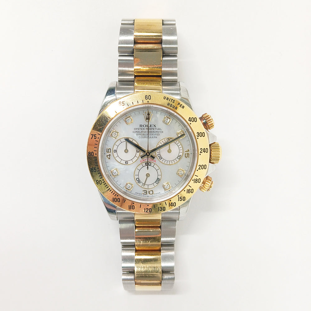 Daytona Steel and Yellow Gold 116523