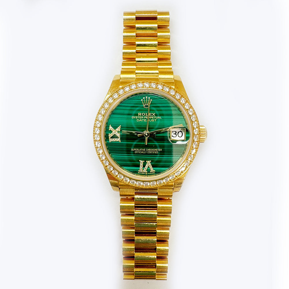 Datejust 31mm Diamond Bezel Yellow Gold 278288RBR