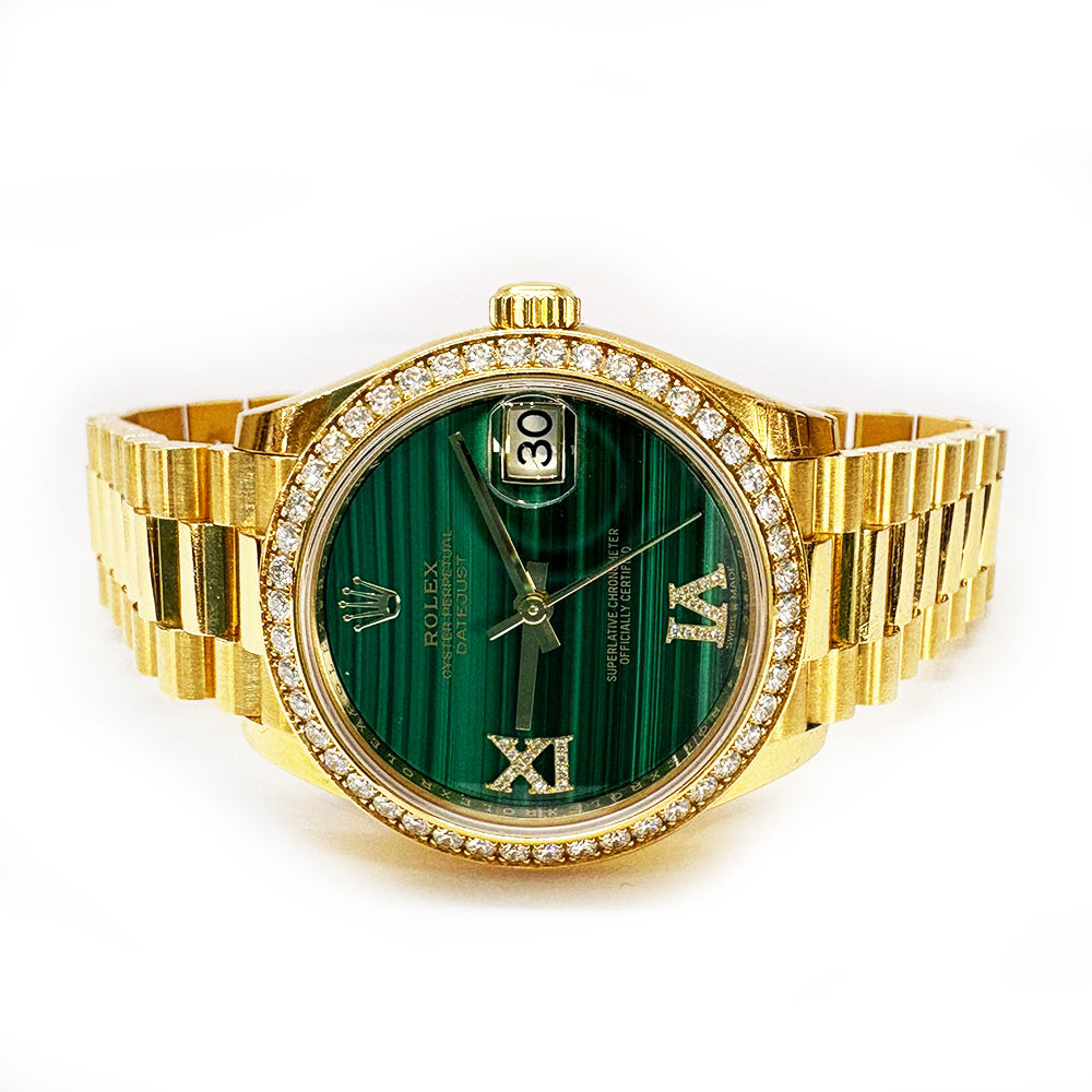 Datejust 31mm Diamond Bezel Yellow Gold 278288RBR