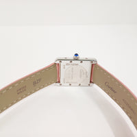 Cartier Tank Must 22mm Quartz Sterling Silver W1016130