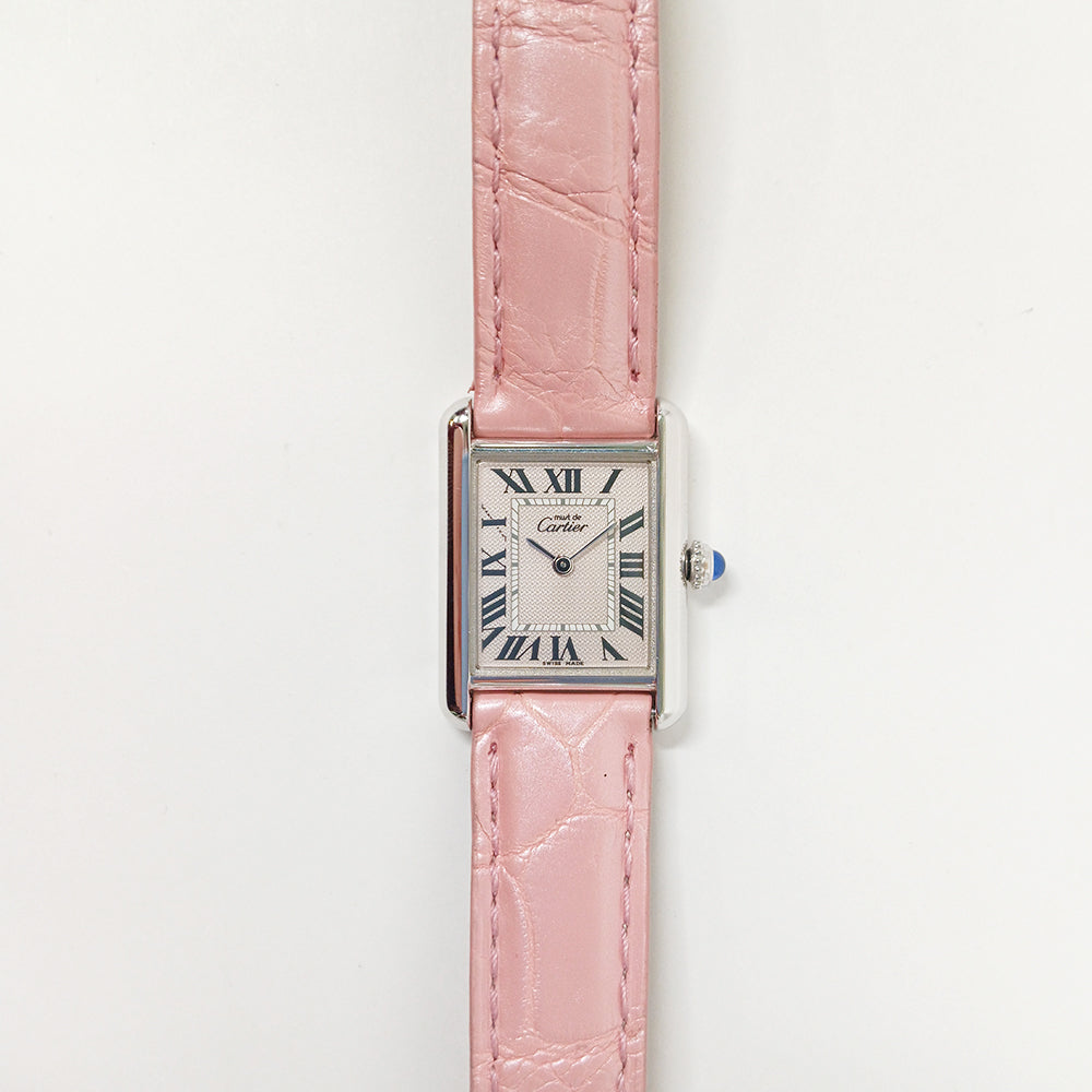 Cartier Tank Must 22mm Quartz Sterling Silver W1016130