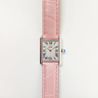 Cartier Tank Must 22mm Quartz Sterling Silver W1016130