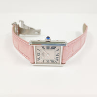 Cartier Tank Must 22mm Quartz Sterling Silver W1016130