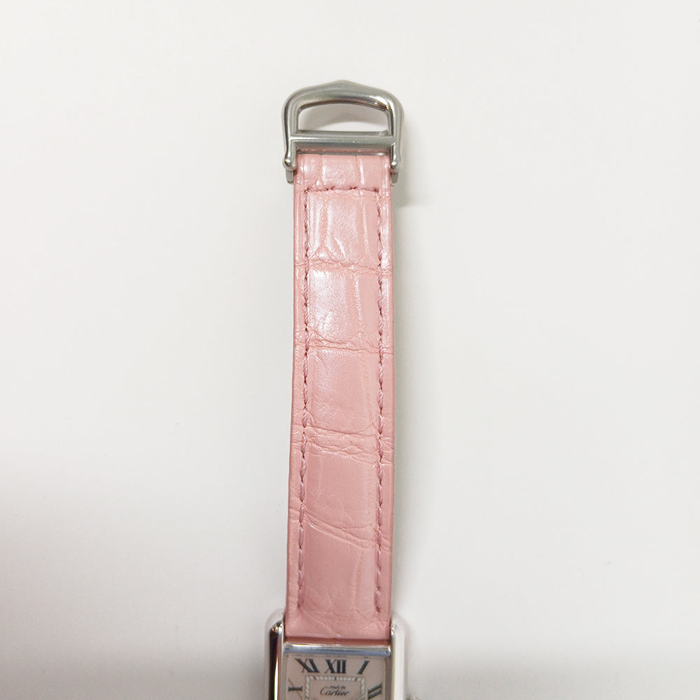 Cartier Tank Must 22mm Quartz Sterling Silver W1016130