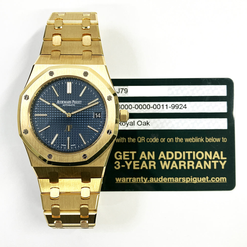 Royal Oak Jumbo Extra Thin 39mm Yellow Gold 15202BA.OO.1240BA.01