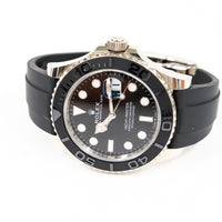 Yacht-Master 42mm White Gold on Strap 226659