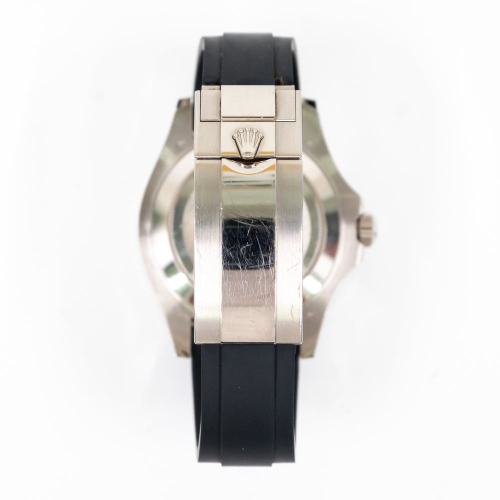 Yacht-Master 42mm White Gold on Strap 226659