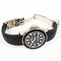 Yacht-Master 42mm White Gold on Strap 226659