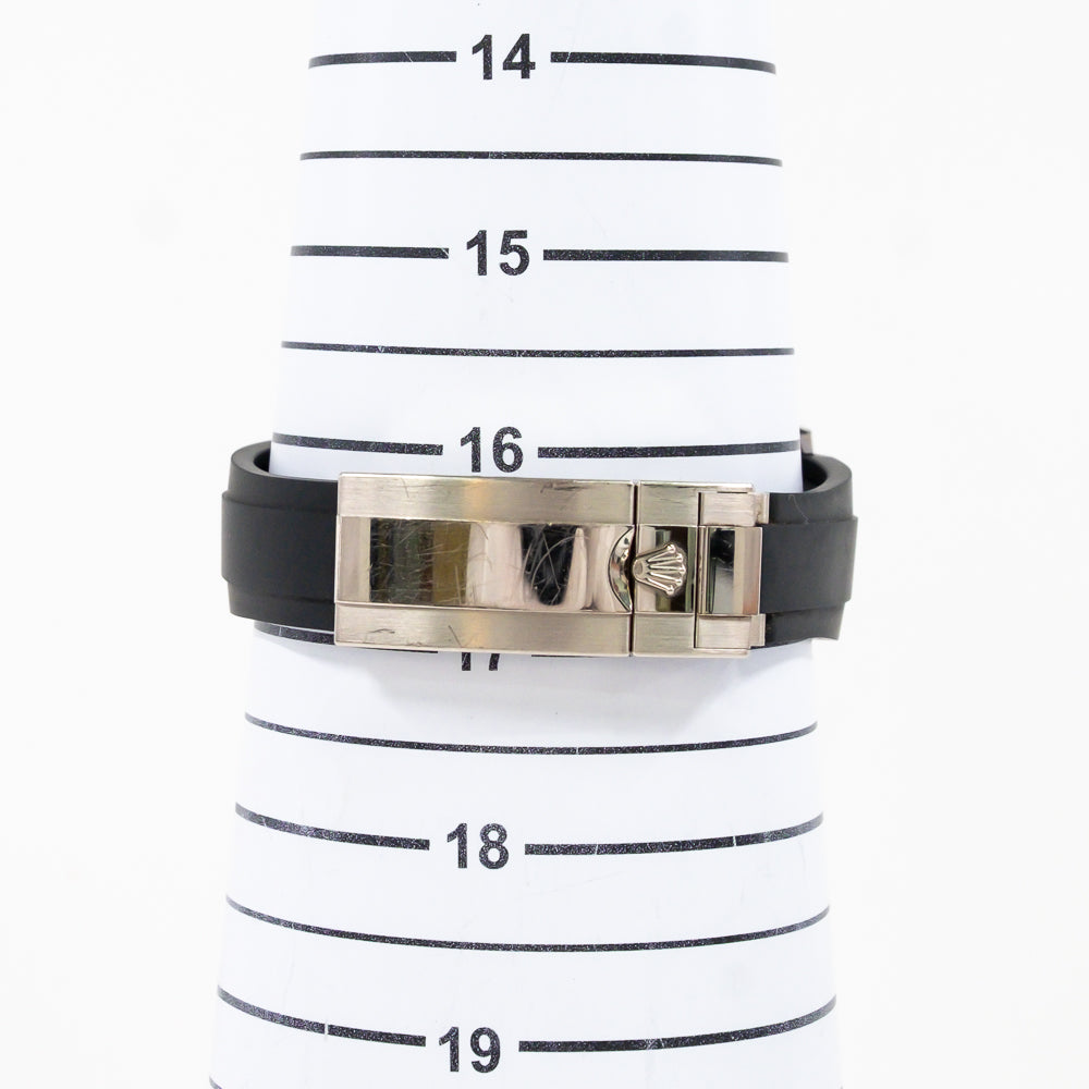 Yacht-Master 42mm White Gold on Strap 226659