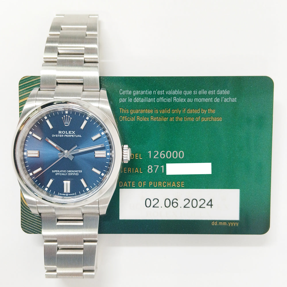 Oyster Perpetual 36mm Steel 126000