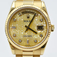 Day-Date 36mm Yellow Gold 118238NCA