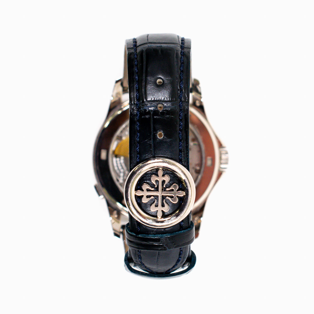 World Time 39.5mm White Gold 5130G-001