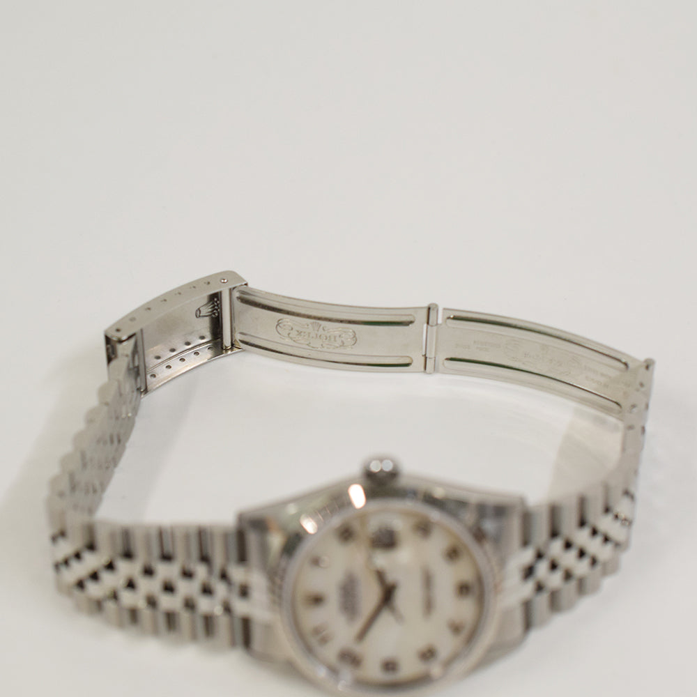 Datejust 36mm Steel and White Gold 16234