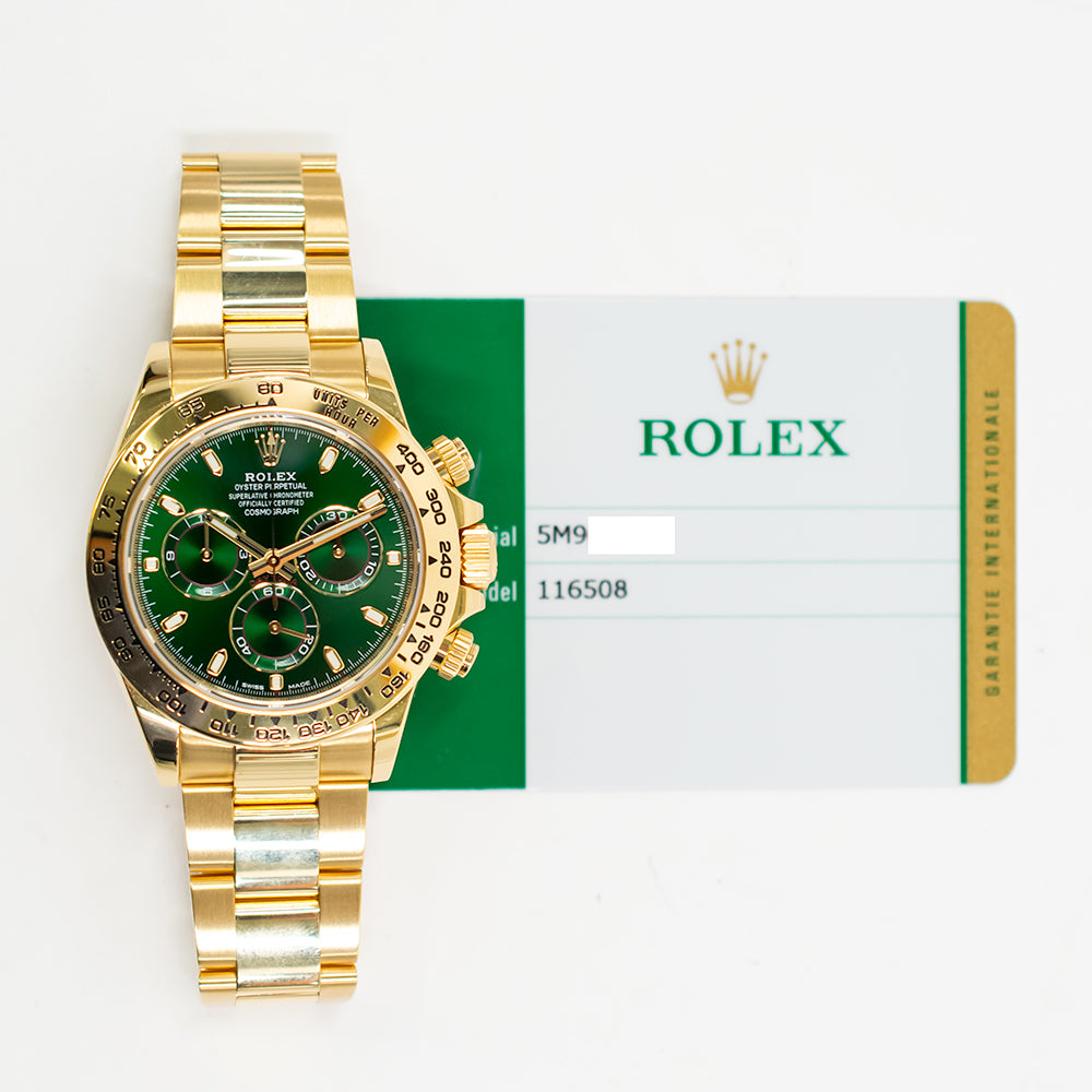 Daytona Yellow Gold 116508
