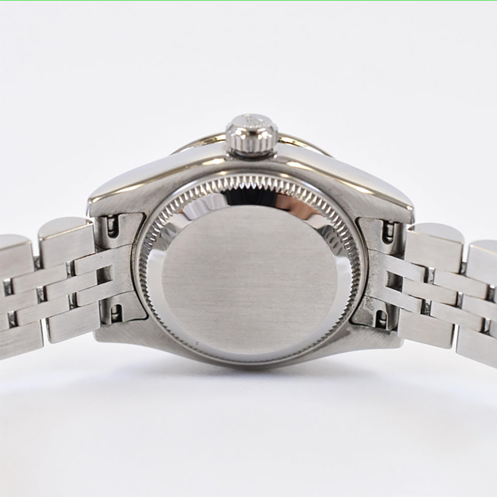Lady-Datejust 26mm Diamond Bezel Steel and White Gold  179384RBR