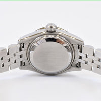 Lady-Datejust 26mm Diamond Bezel Steel and White Gold  179384RBR