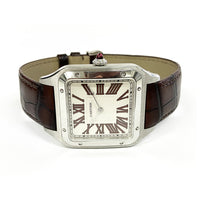 Santos-Dumont XL - Platinum - Limited Edition of 200 - 46.6mm x 33.9mm WGSA0082