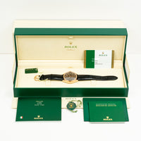 Cellini 39mm Dual Time Rose Gold 50525