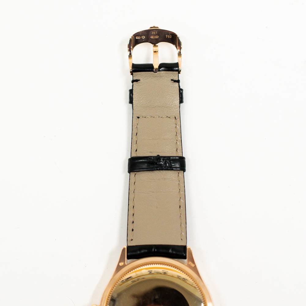 Cellini 39mm Dual Time Rose Gold 50525