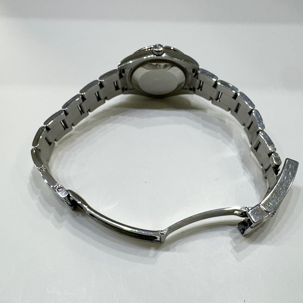 Datejust 31mm Diamond Bezel Steel and White Gold 178384