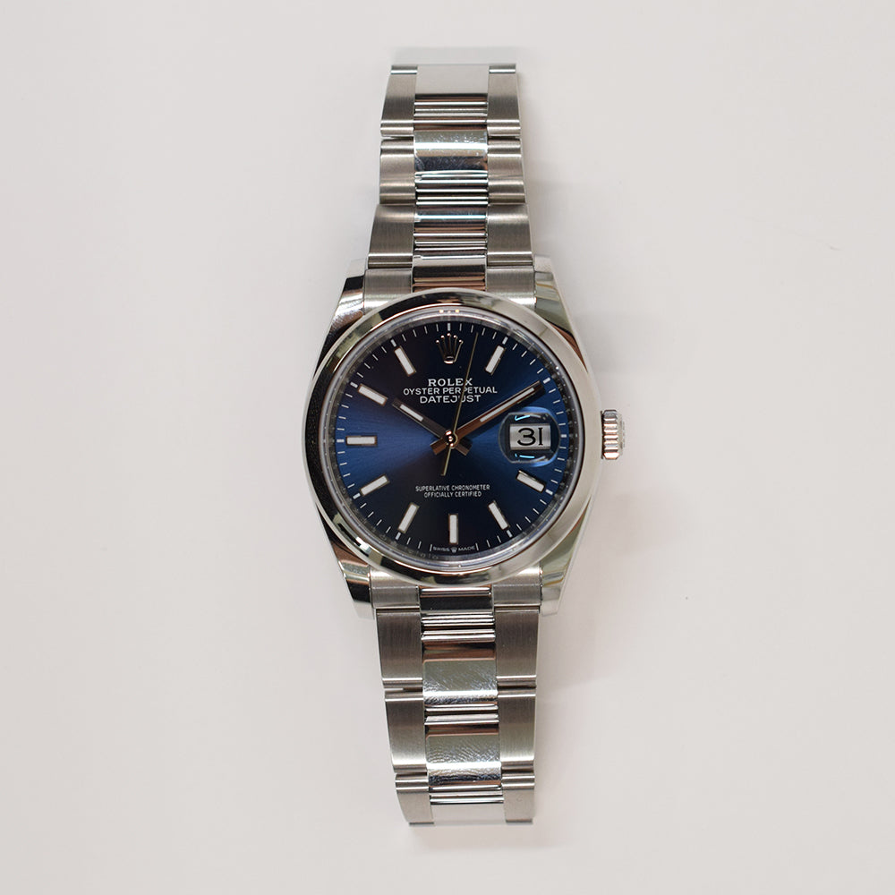 Datejust 36mm Domed Bezel Steel 126200
