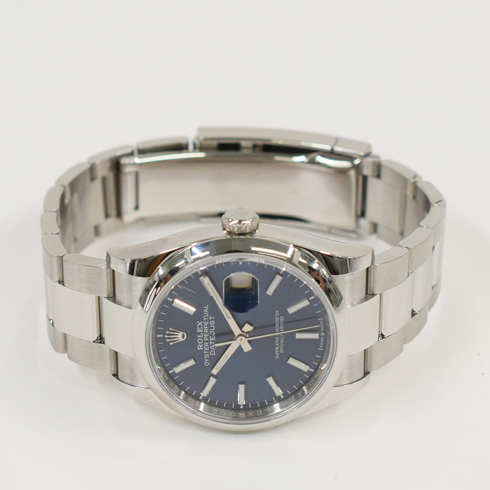 Datejust 36mm Domed Bezel Steel 126200