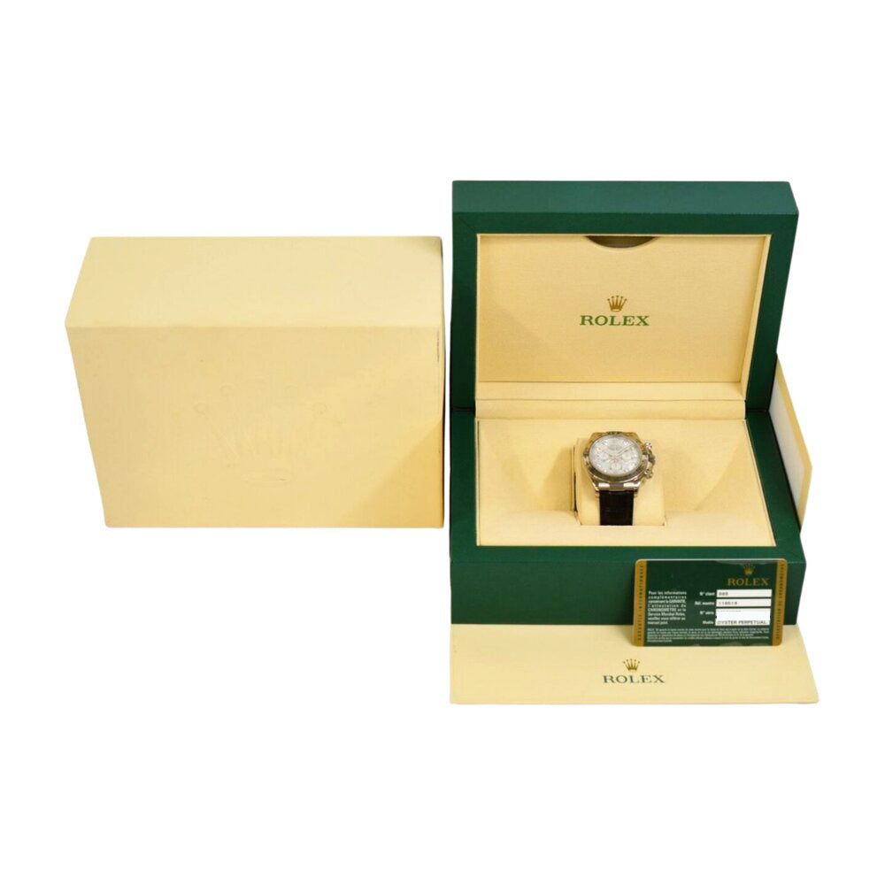 Daytona White Gold  116519NG