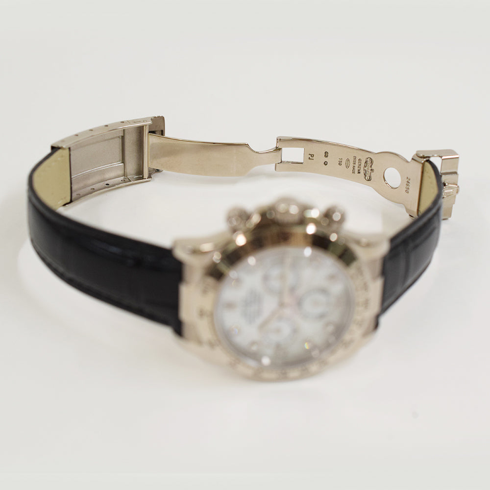 Daytona White Gold  116519NG