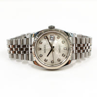 Datejust 36mm Steel and White Gold 116234G