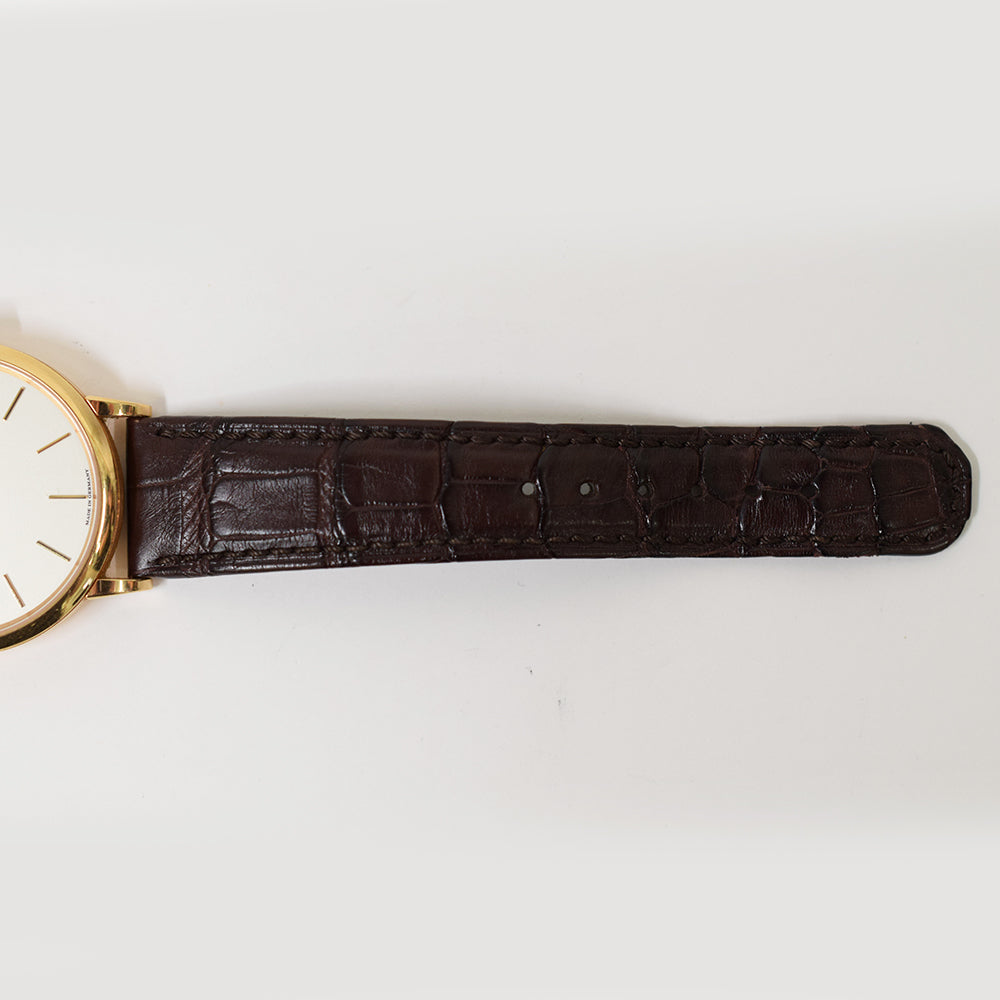 Saxonia Thin 37mm Rose Gold Manual Winding 201.033