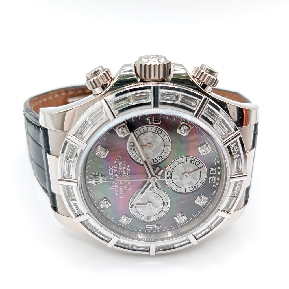 Daytona Diamond Bezel Diamond Dial White Gold 116589BR