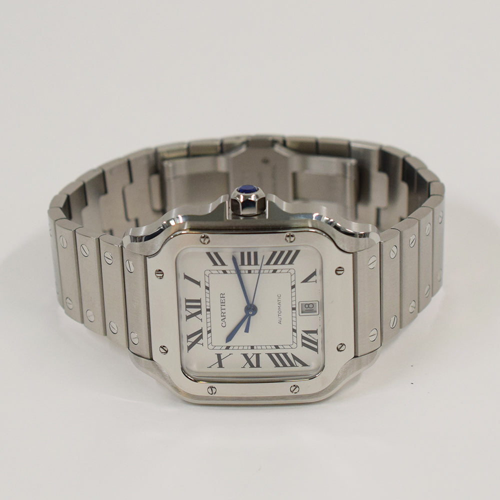 Santos de Cartier Steel Self-winding - 47.5mm x 39.8mm  WSSA0018