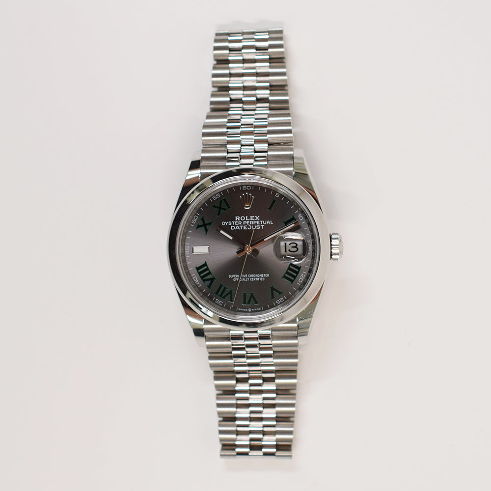 Datejust 36mm Domed Bezel Steel 126200