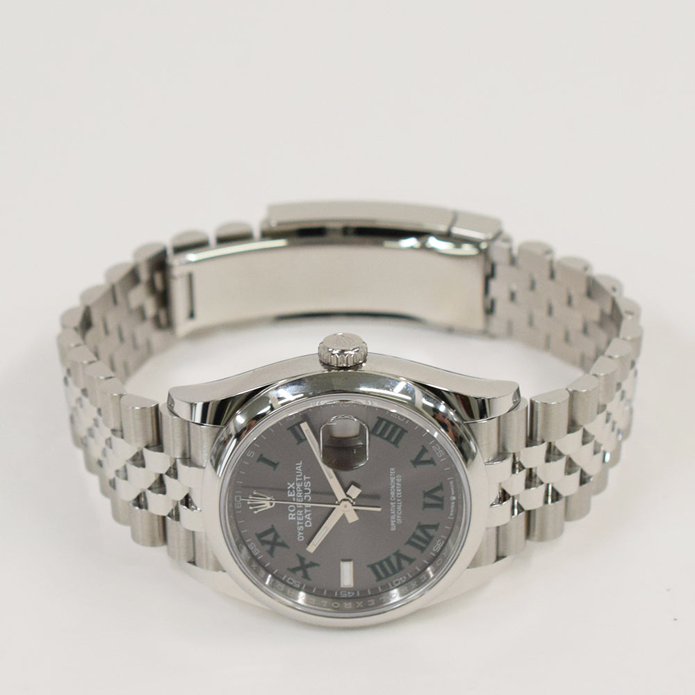 Datejust 36mm Domed Bezel Steel 126200