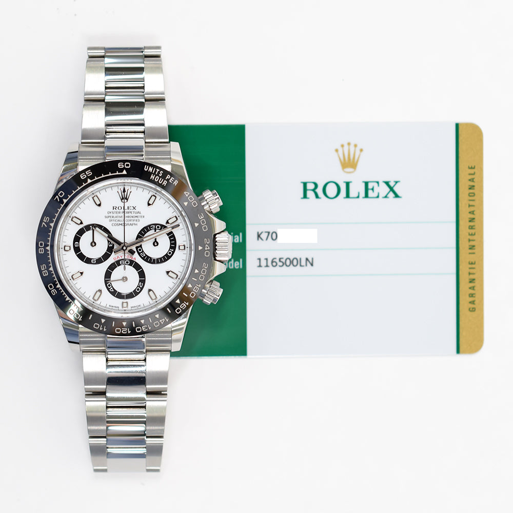 Daytona Steel Ceramic Bezel 116500LN