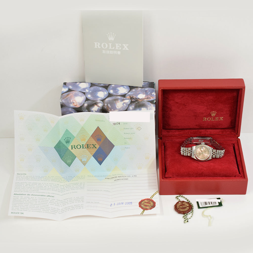 Datejust 26mm Steel and White Gold 79174