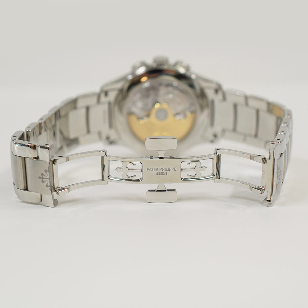 Flyback Chronograph, Annual Calendar, 42mm Stainless Steel Self Winding 5905/1A-001