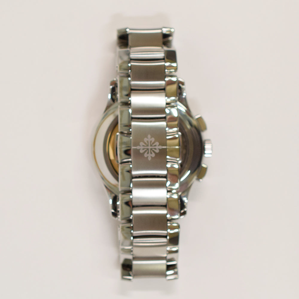 Flyback Chronograph, Annual Calendar, 42mm Stainless Steel Self Winding 5905/1A-001