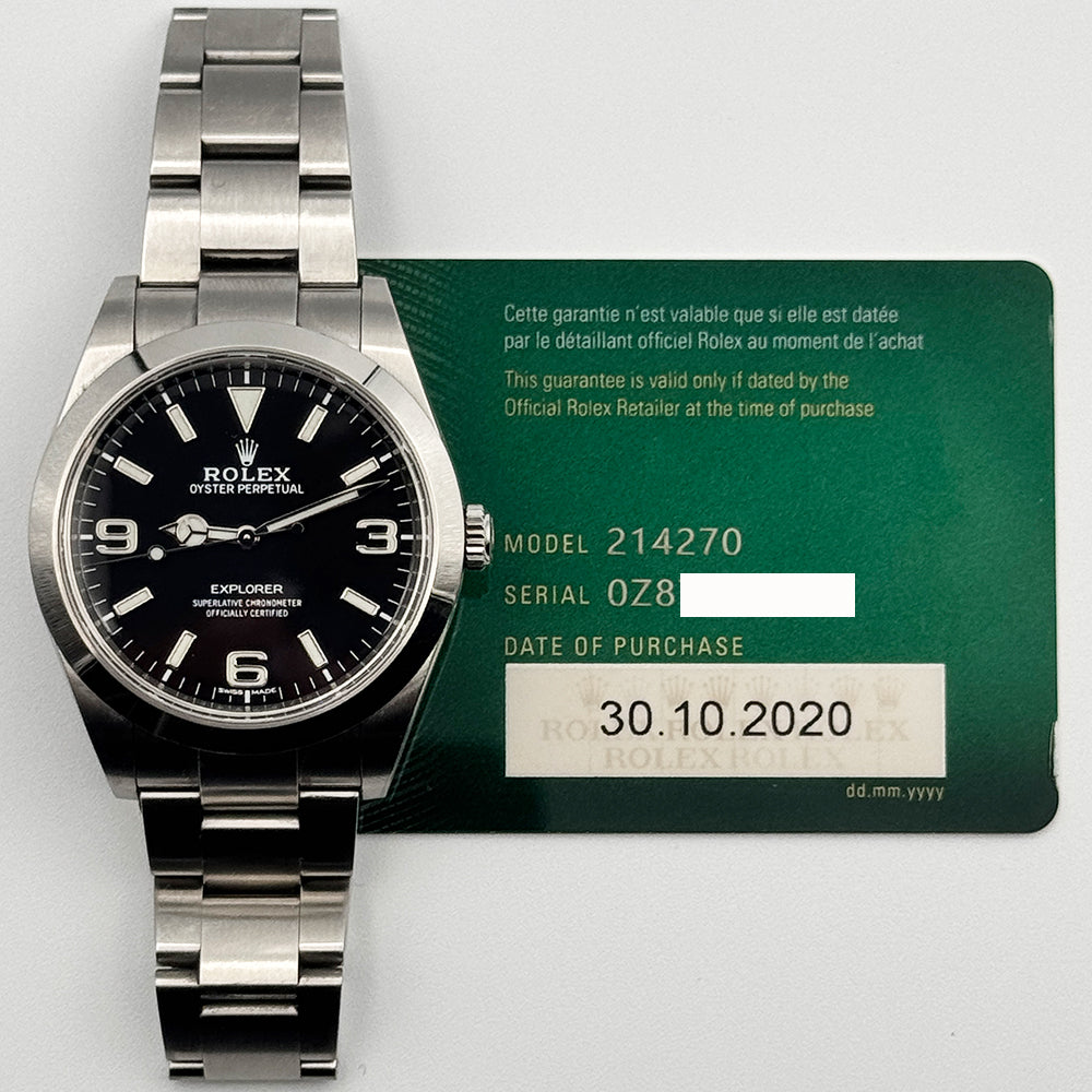 Explorer 39mm Steel 214270