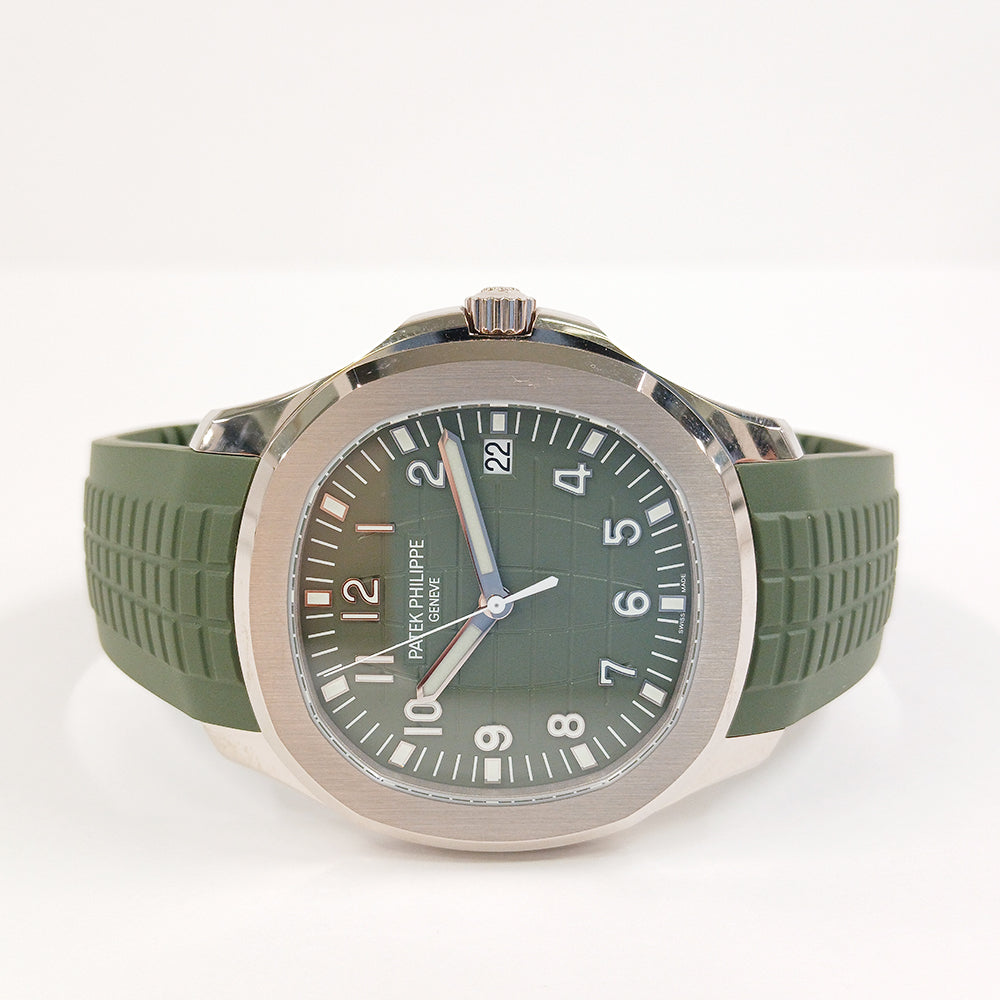 Aquanaut 42mm White Gold Date Sweep Seconds 5168G-010