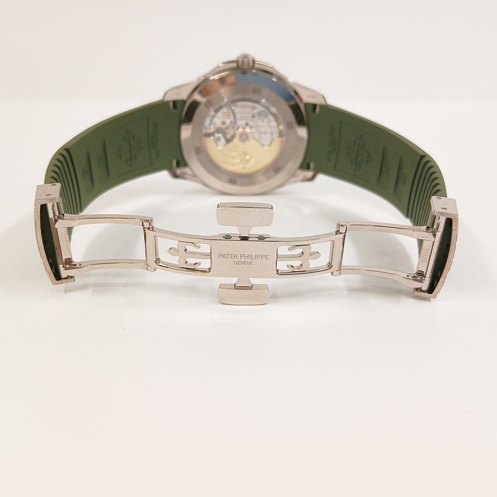 Aquanaut 42mm White Gold Date Sweep Seconds 5168G-010