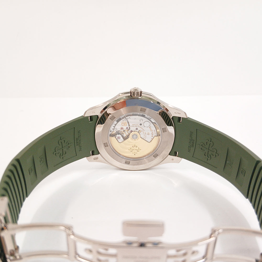 Aquanaut 42mm White Gold Date Sweep Seconds 5168G-010